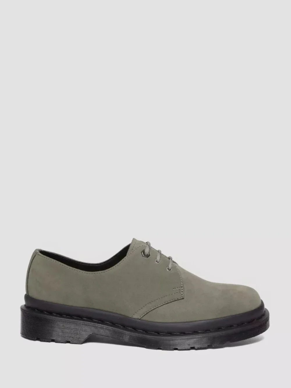 Dr. Martens Men's Size 5 - 1461 Milled Nubuck Oxford Shoes in Nickel Gray